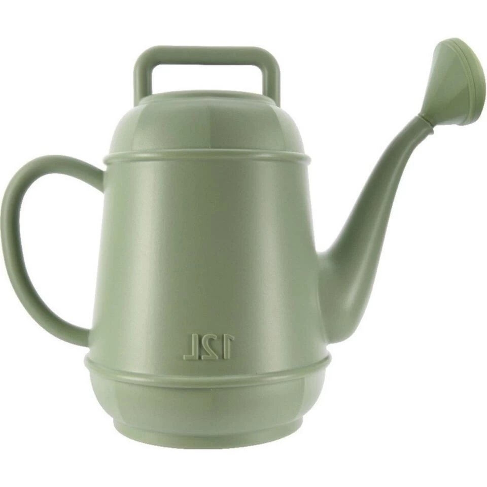 Decoris Gieter - Mintgroen - 12 Liter - Kunststof - Met Broeskop 4 Decoris Gieter - Mintgroen - 12 Liter - Kunststof - Met Broeskop - Afbeelding 2