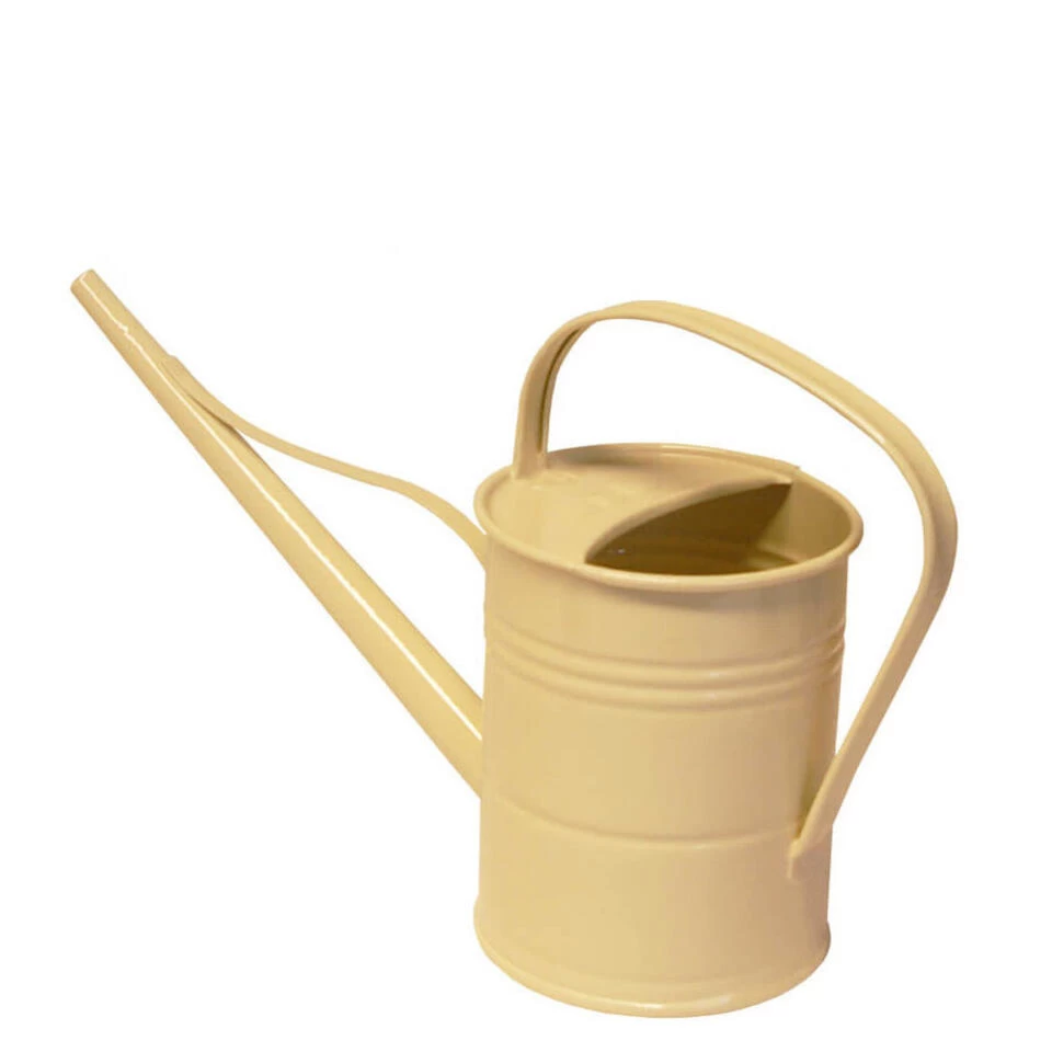 Gieter - Ivoor Wit - Metaal - 1500 Ml 4 Gieter - Ivoor Wit - Metaal - 1500 Ml - Afbeelding 2