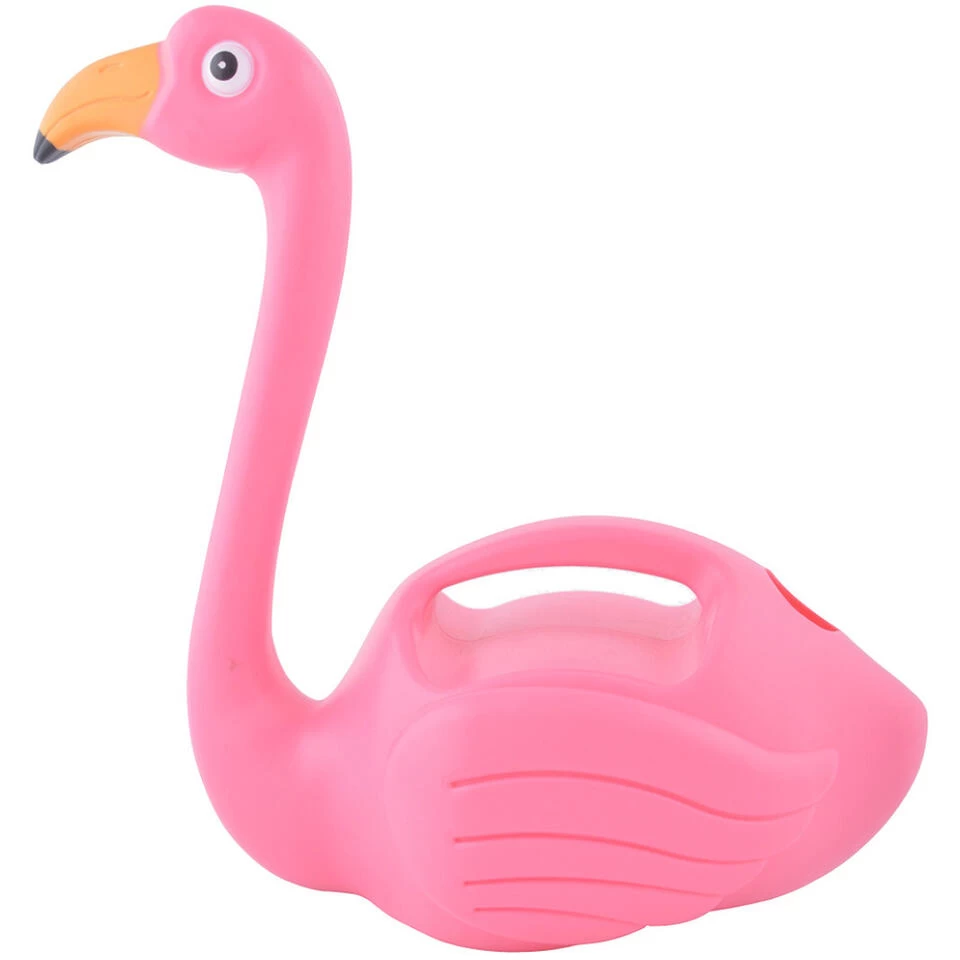 Gieter - Flamingo - Roze - 1,5 Liter - Kunststof 3 Gieter - Flamingo - Roze - 1,5 Liter - Kunststof