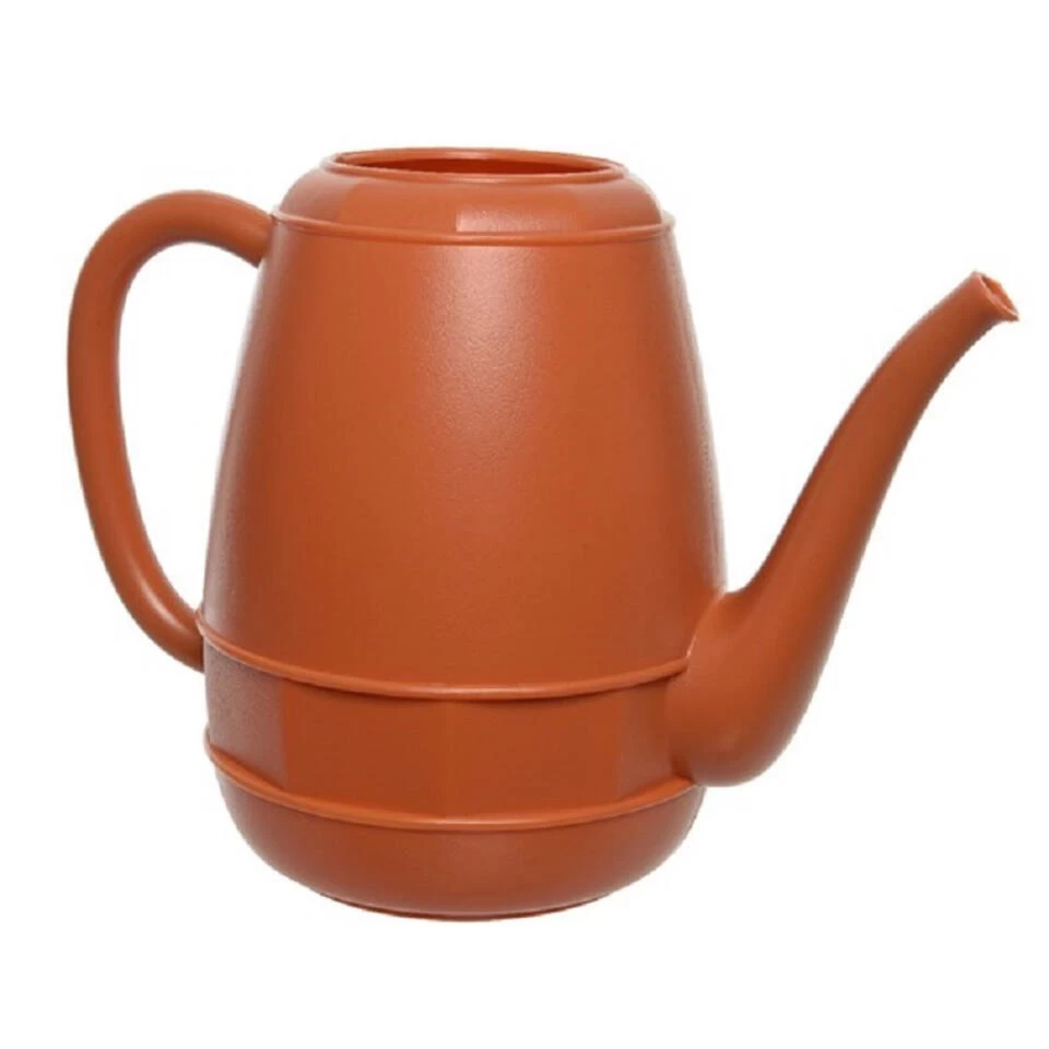 Decoris Gieter - 1,8 Liter - Terra Bruin - Kunststof 3 Decoris Gieter - 1,8 Liter - Terra Bruin - Kunststof