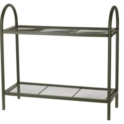 Pro Garden Plantenrek - Groen - Metaal - Opvouwbaar - 60 X 22 X 58 Cm -GroenThuis Voordeel 1000099249 0102