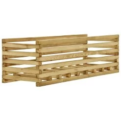 VidaXL Plantenbak Verhoogd 120x40x38,5 Cm Geïmpregneerd Grenenhout