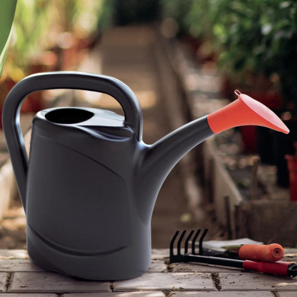 Prosperplast Gieter - Zwart - Kunststof - 10 Liter 4 Prosperplast Gieter - Zwart - Kunststof - 10 Liter - Afbeelding 2