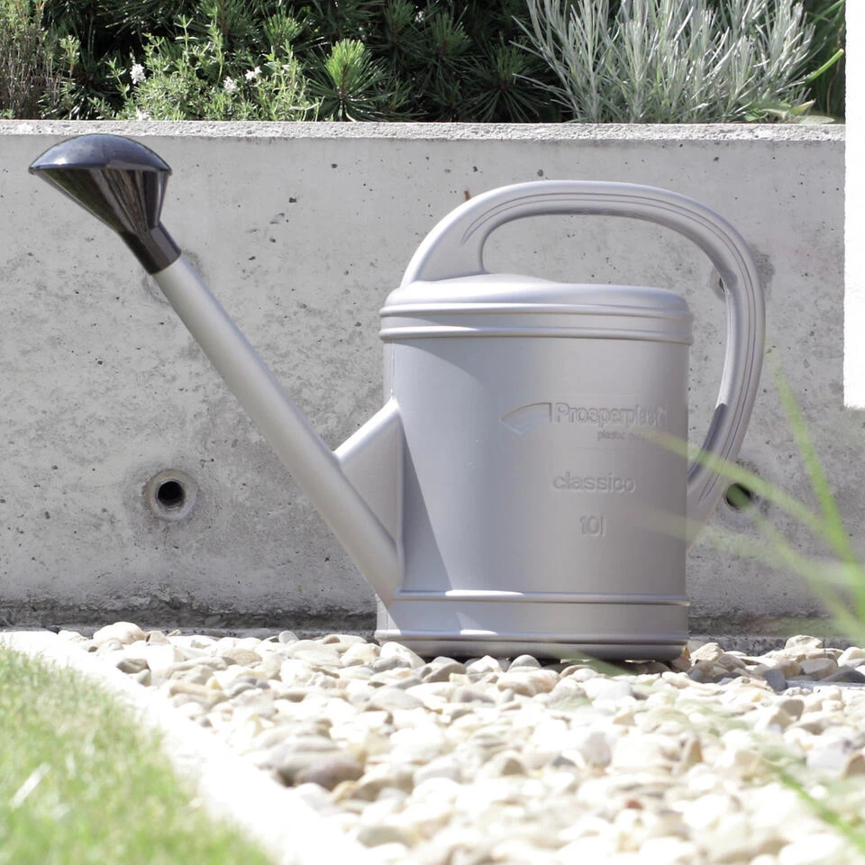 Prosperplast Gieter - Grijs - Kunststof - Met Broeskop - 10 Liter 4 Prosperplast Gieter - Grijs - Kunststof - Met Broeskop - 10 Liter - Afbeelding 2